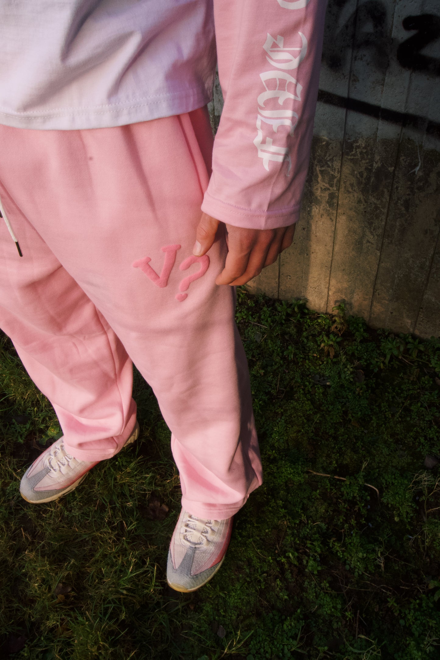 Pastel Pink Joggers V2