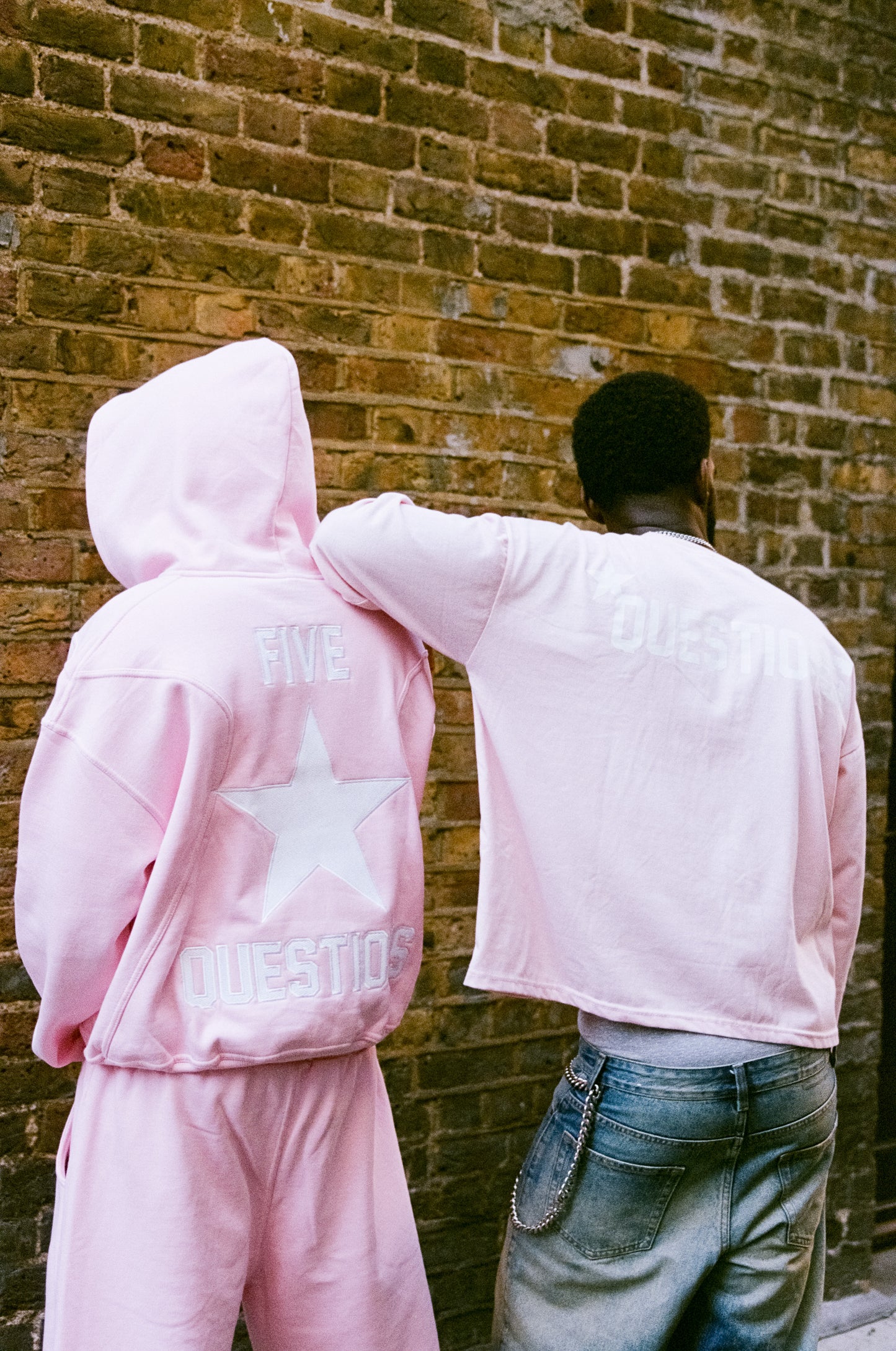 Five Star Long Sleeve Tee Pastel Pink