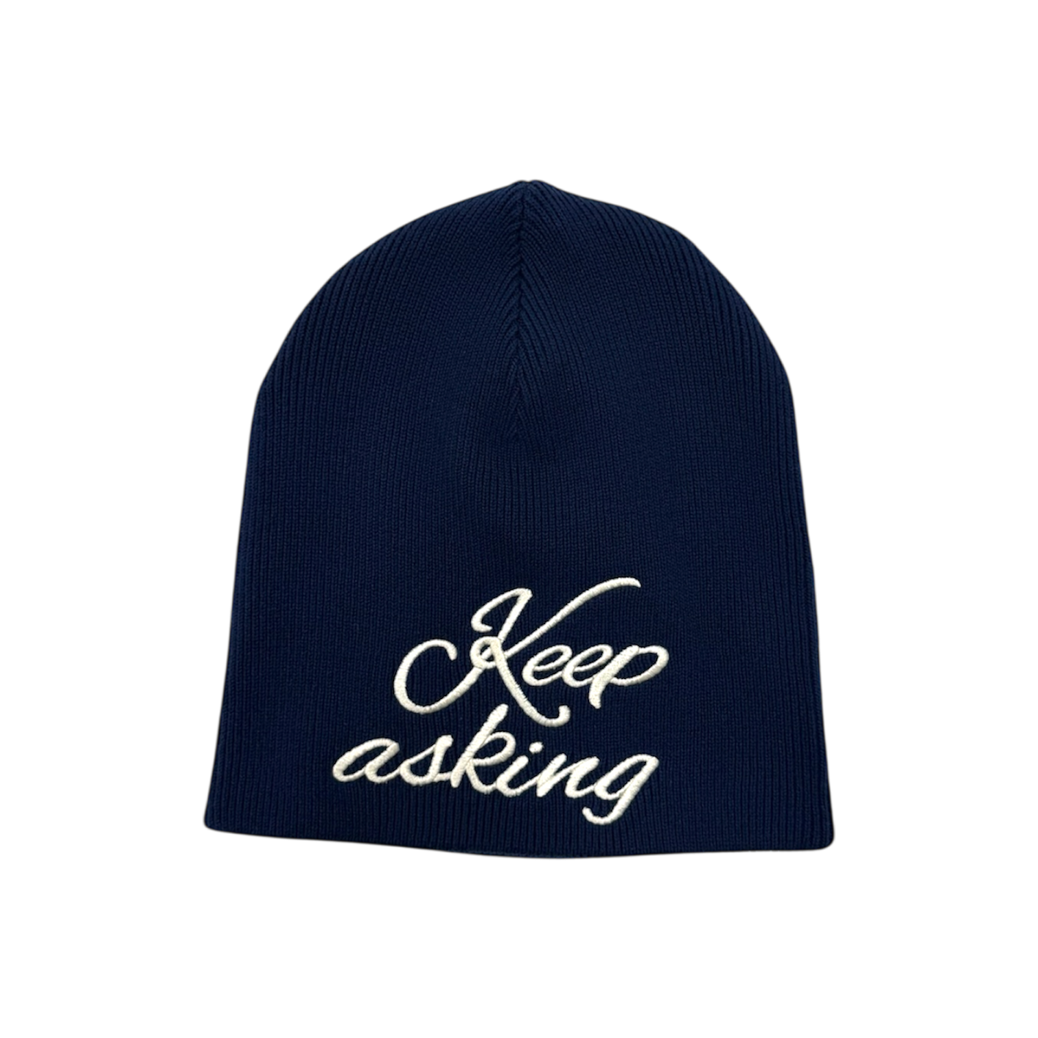 Keep Asking Slouch Beanie
