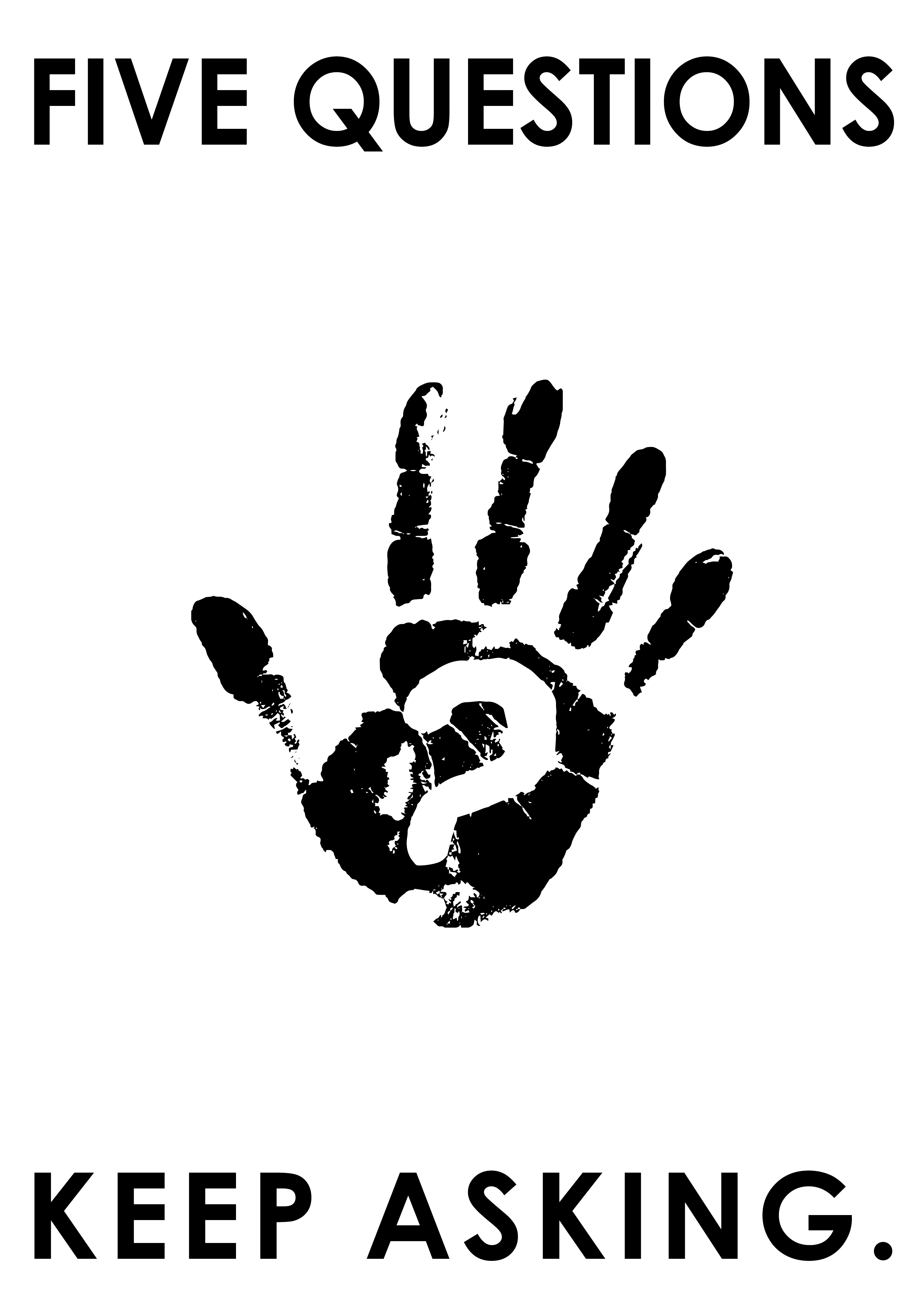Handprint Poster
