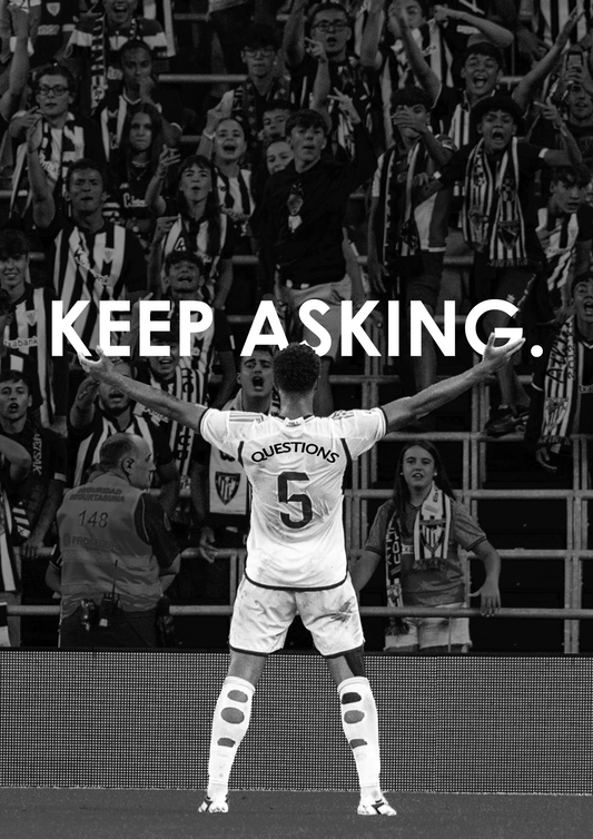Keep Asking Poster
