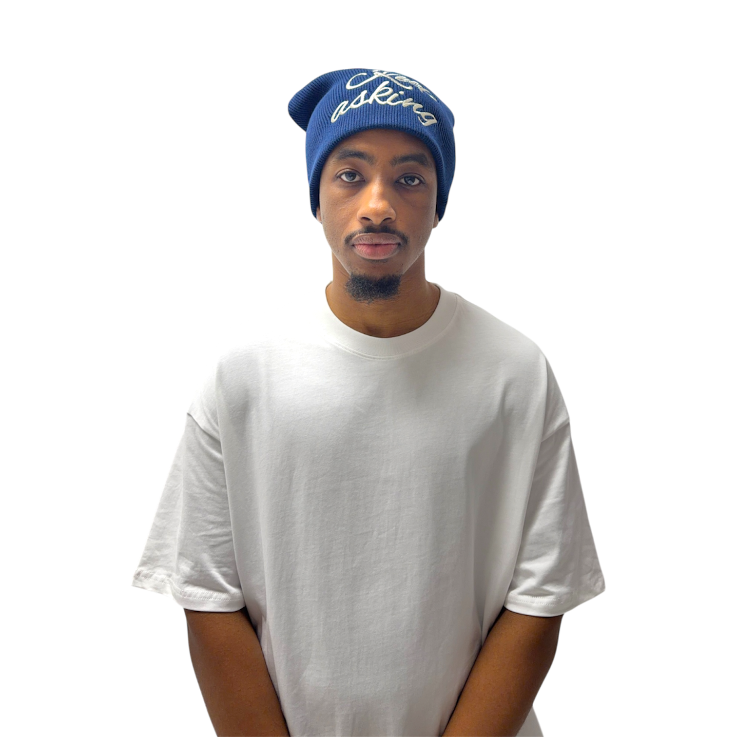 Keep Asking Slouch Beanie