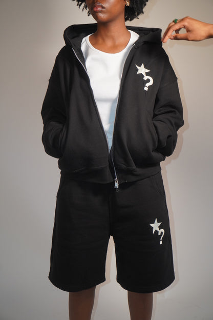 Fleece Shorts Black