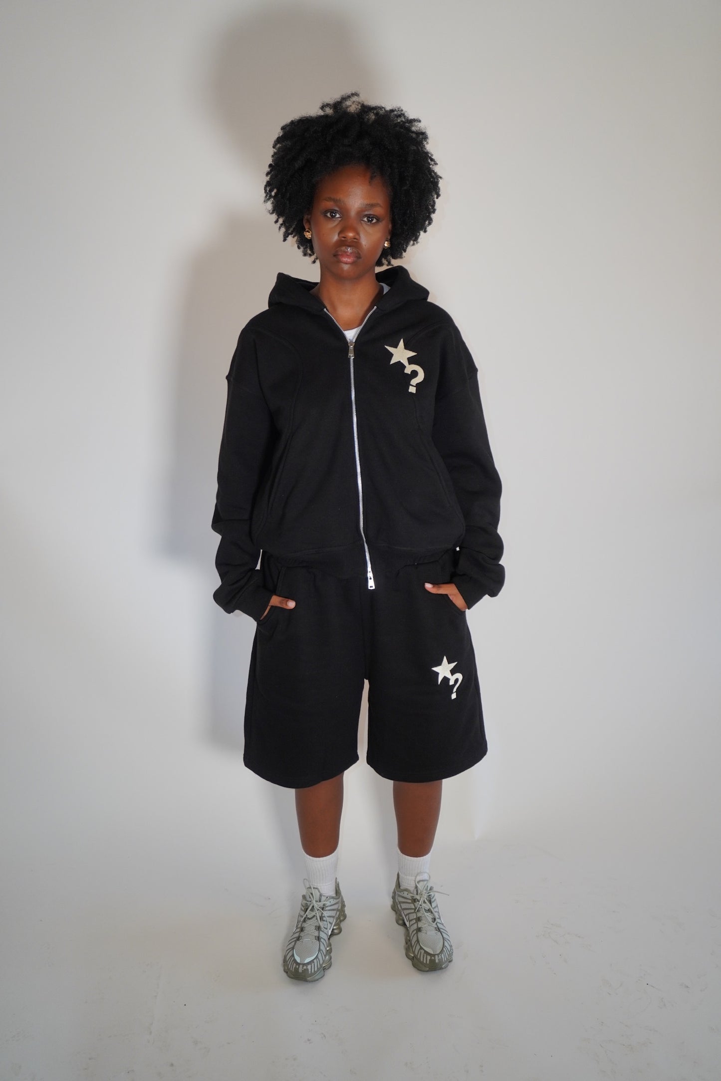 Fleece Shorts Black