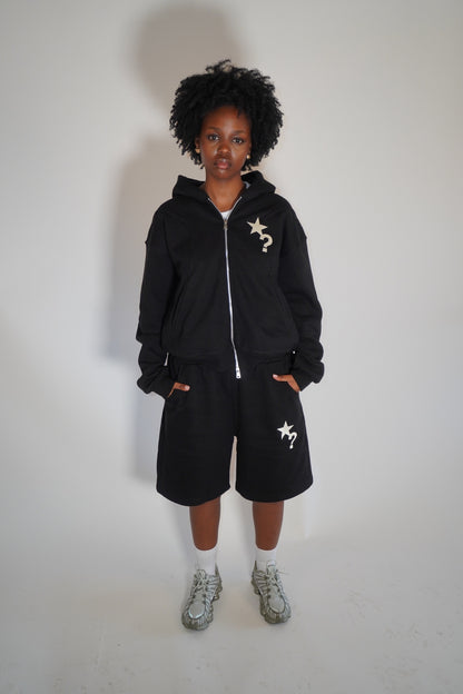 Fleece Shorts Black