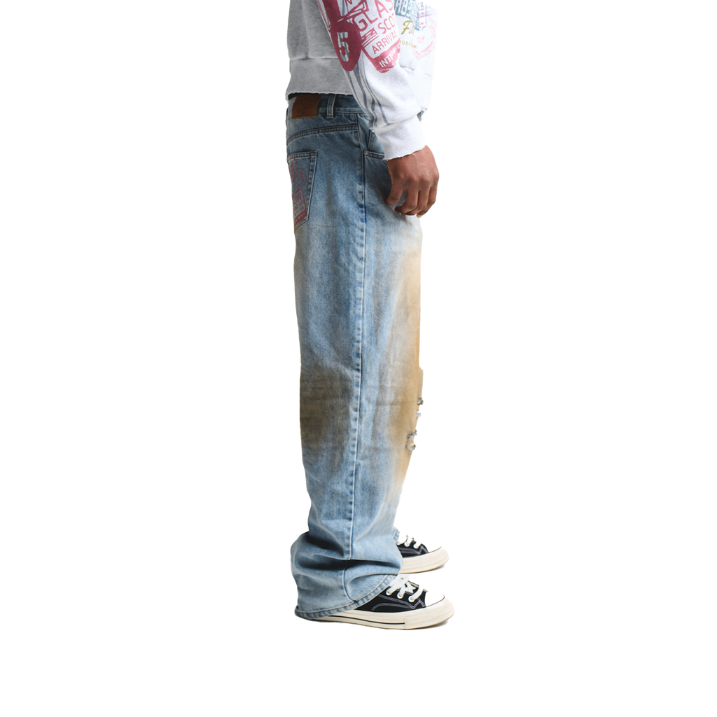 Mud-Wash Denim