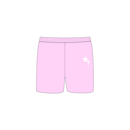 Fleece Shorts Pastel Pink