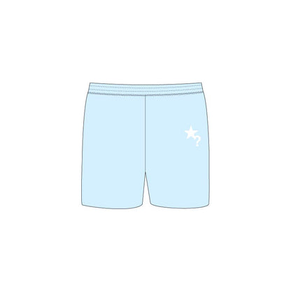 Fleece Shorts Pastel Blue