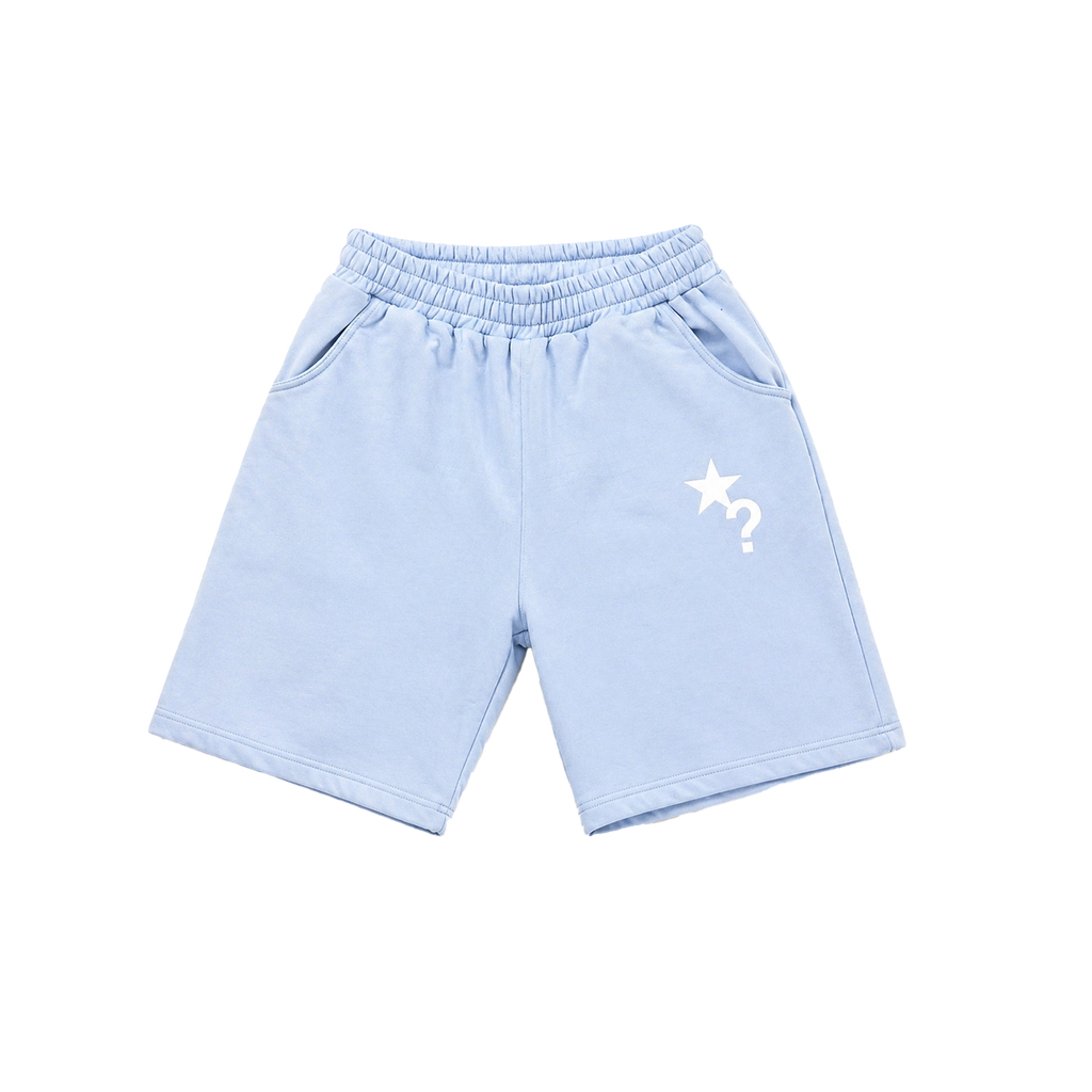 Fleece Shorts Pastel Blue