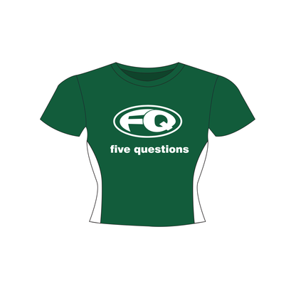Ladies FQ Baby Tee Green