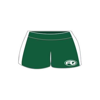 Ladies FQ Baby Shorts Green