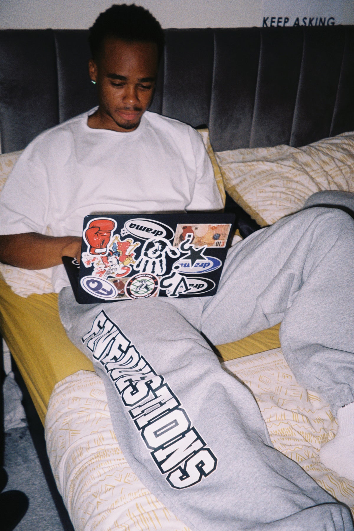 FQ varsity sweatpants