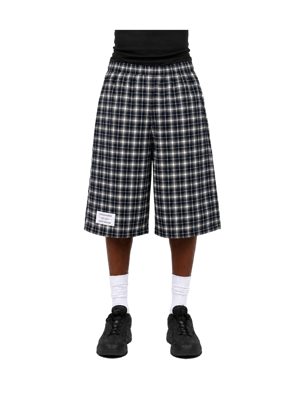 Tartan shorts