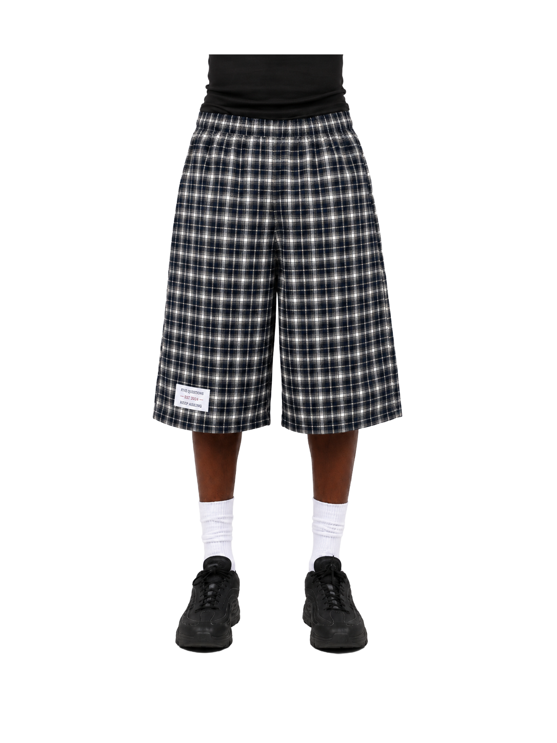 Tartan shorts