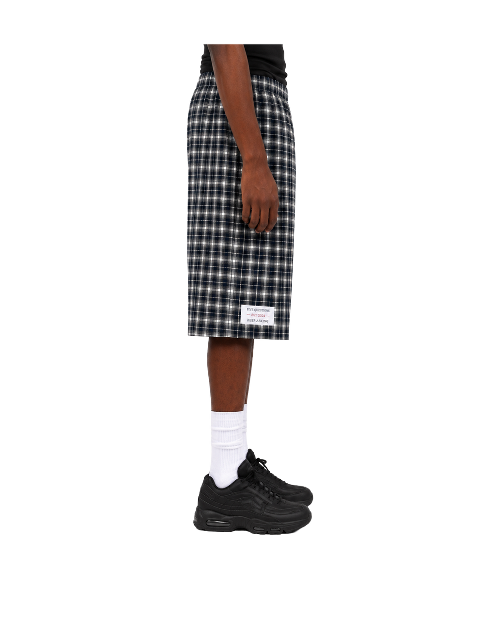 Tartan shorts