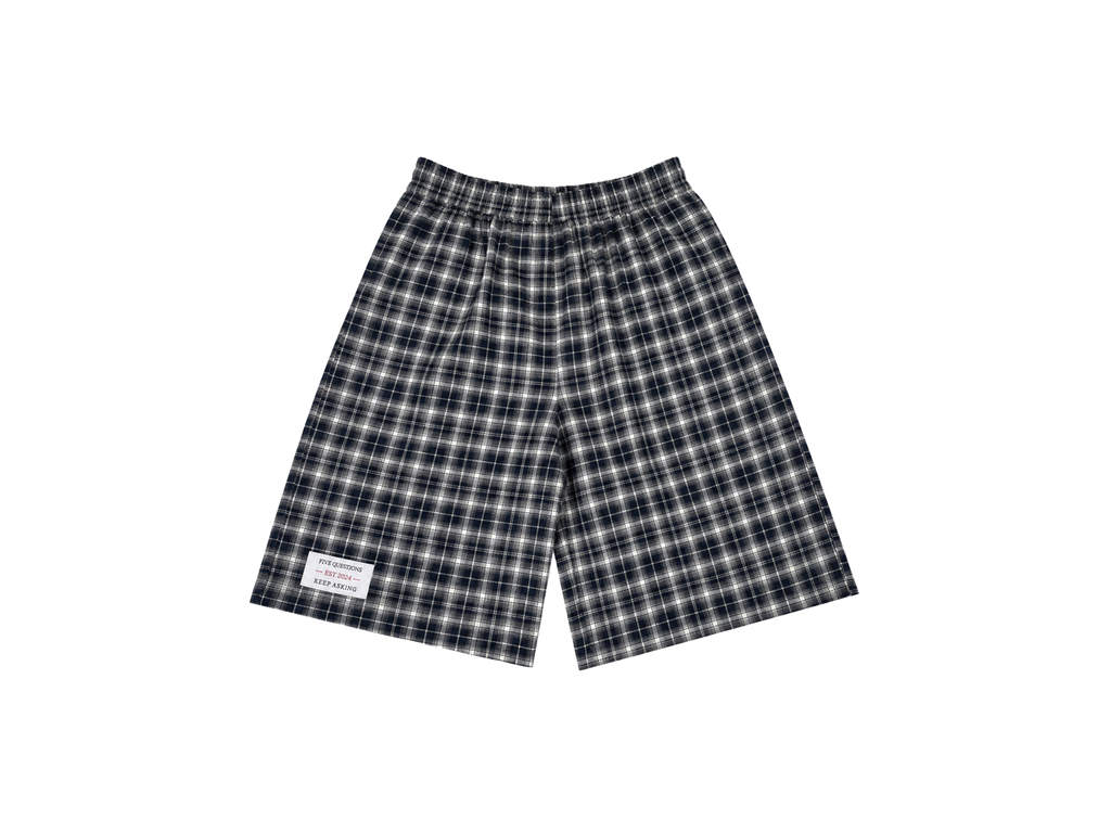 Tartan shorts